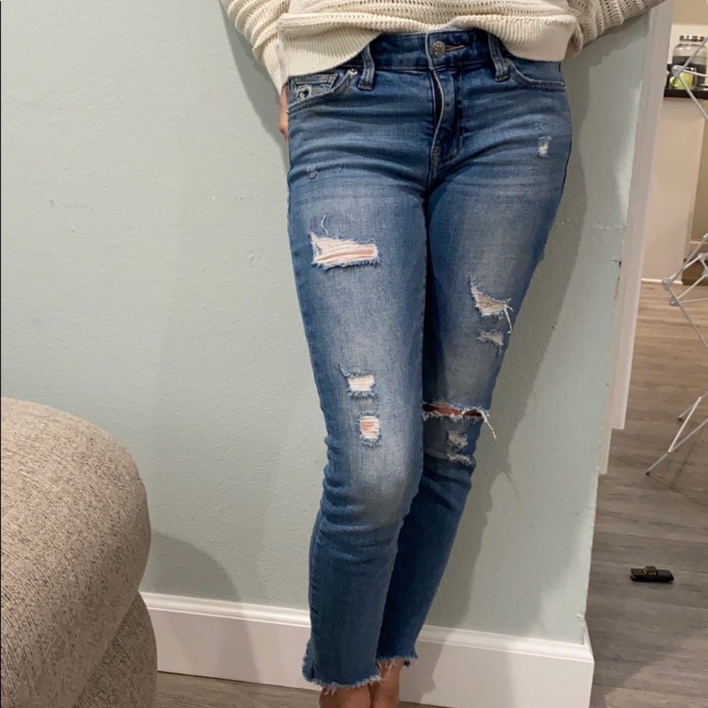 Lucky Brand Ava Midrise Skinny Jeans